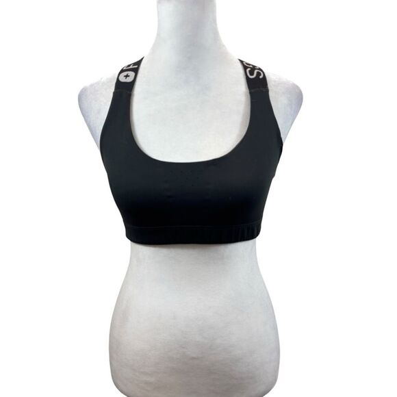 Ladies Figs Performance Underscrub Sports Bra Black Size Small‎ - Picture 2 of 11